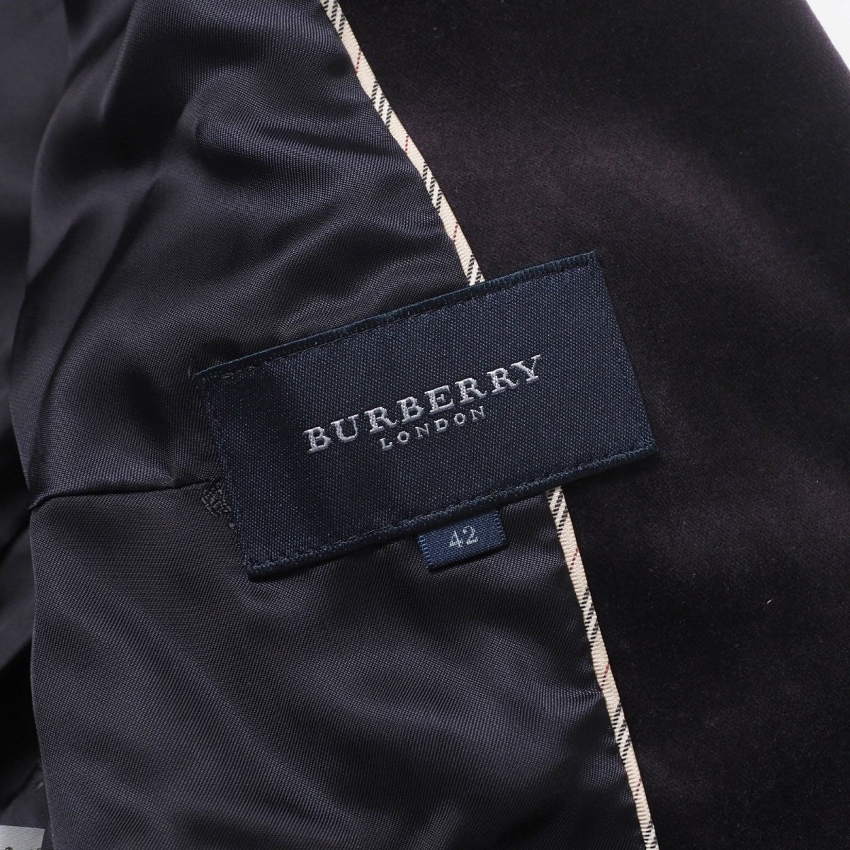 Burberry Jacket Fc045-700-38 Cotton Dark Brown Women 42