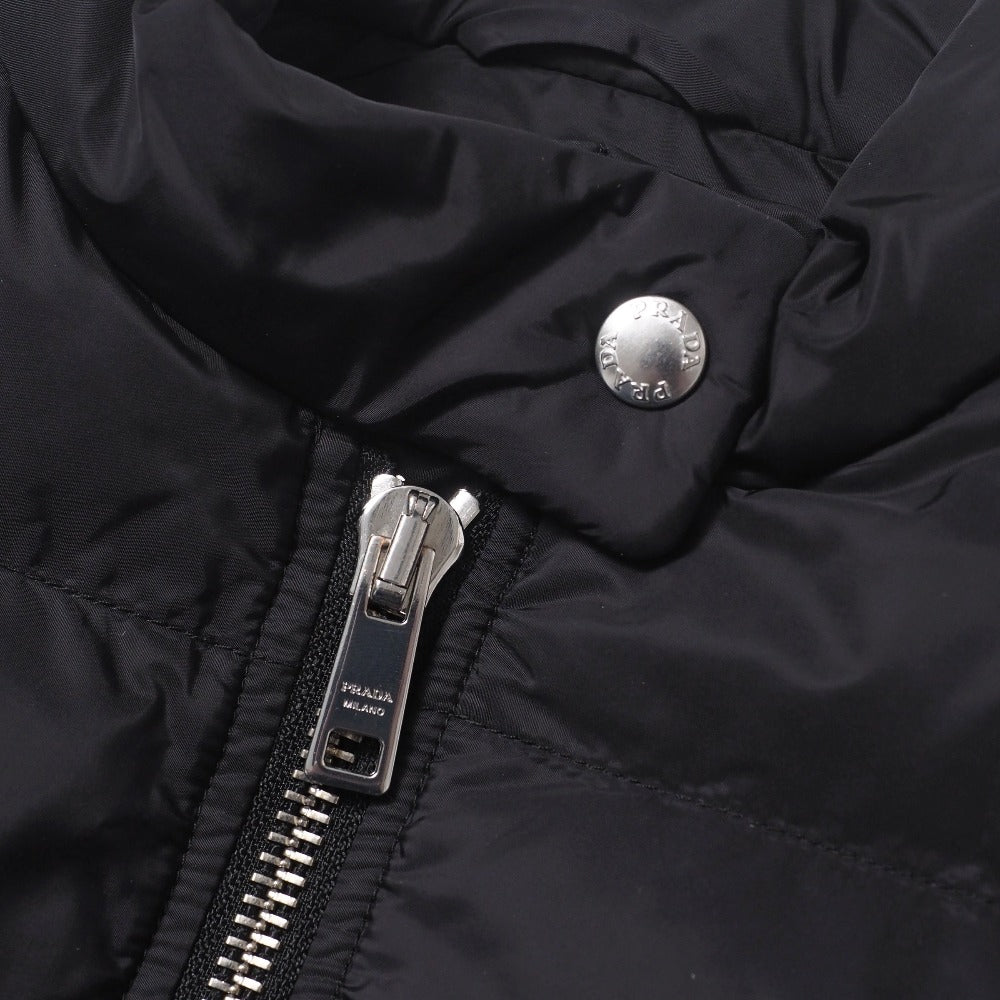 Prada Down Jacket 290545 Polyester Black Women 42