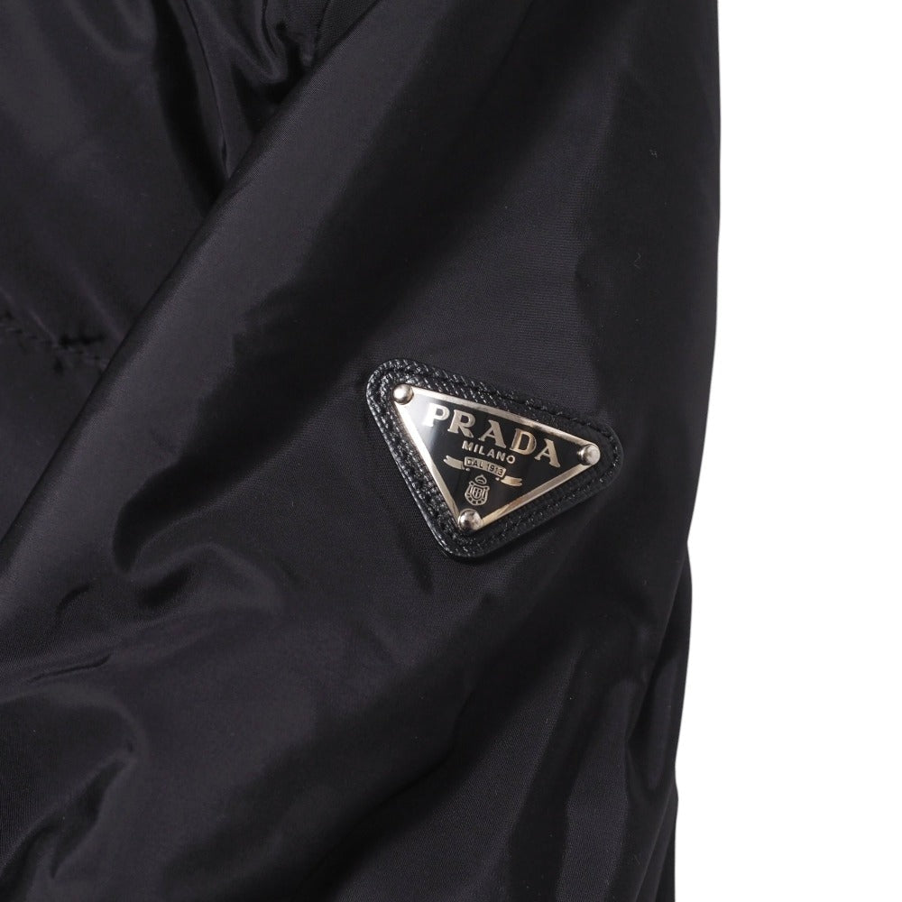 Prada Down Jacket 290545 Polyester Black Women 42