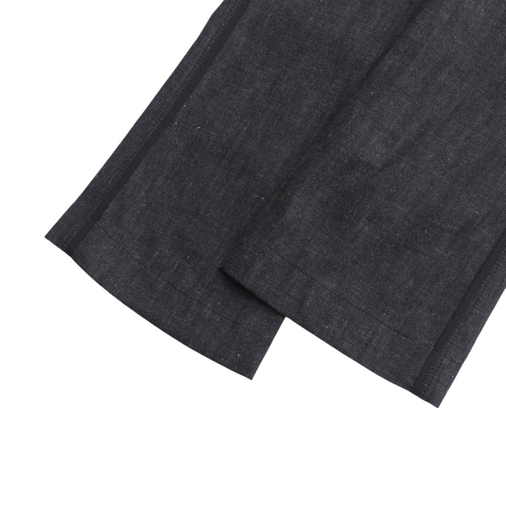 Louis Vuitton Denim Pants Cotton Denim Black Type Women 36