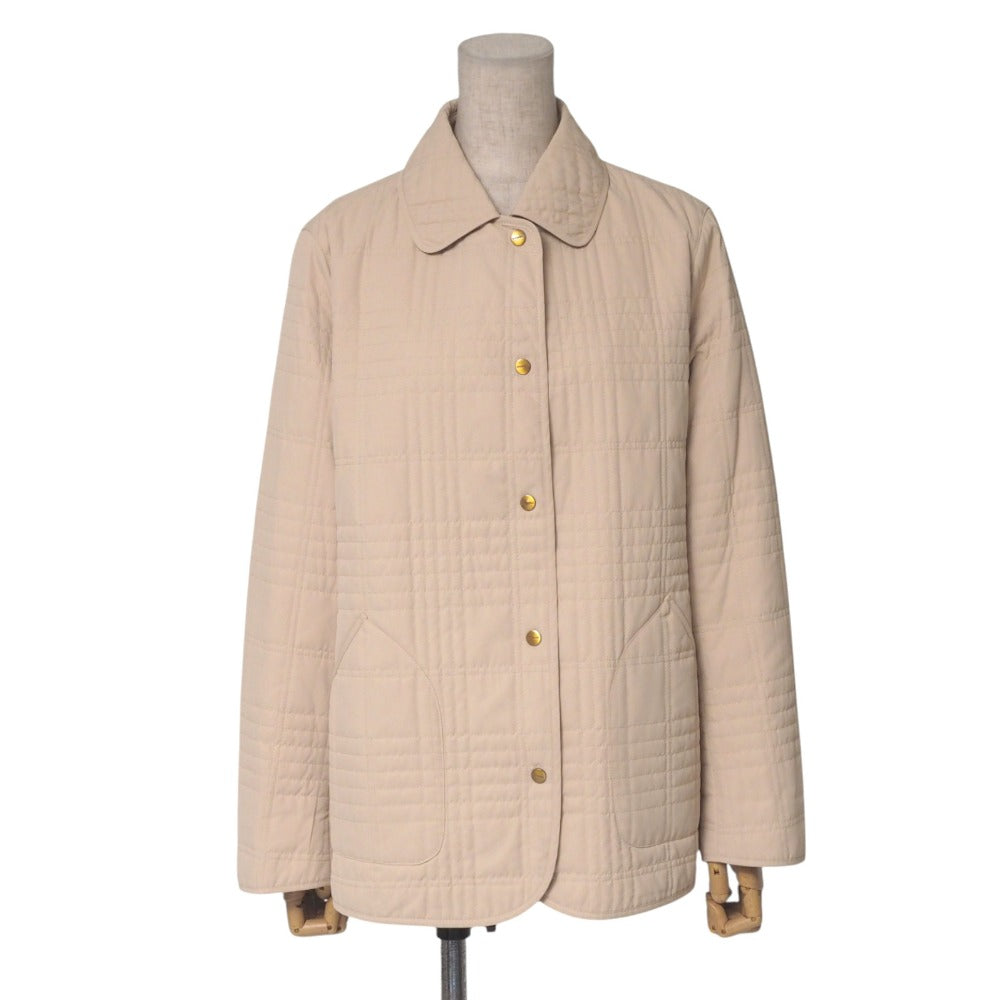 Burberry Jacket Fd225-352-40 100% Polyester Beige Women 9