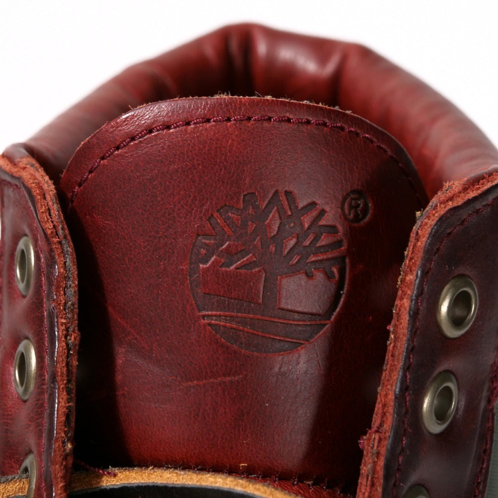 Timberland Boots 0A6Dnh Leather Red Type 27