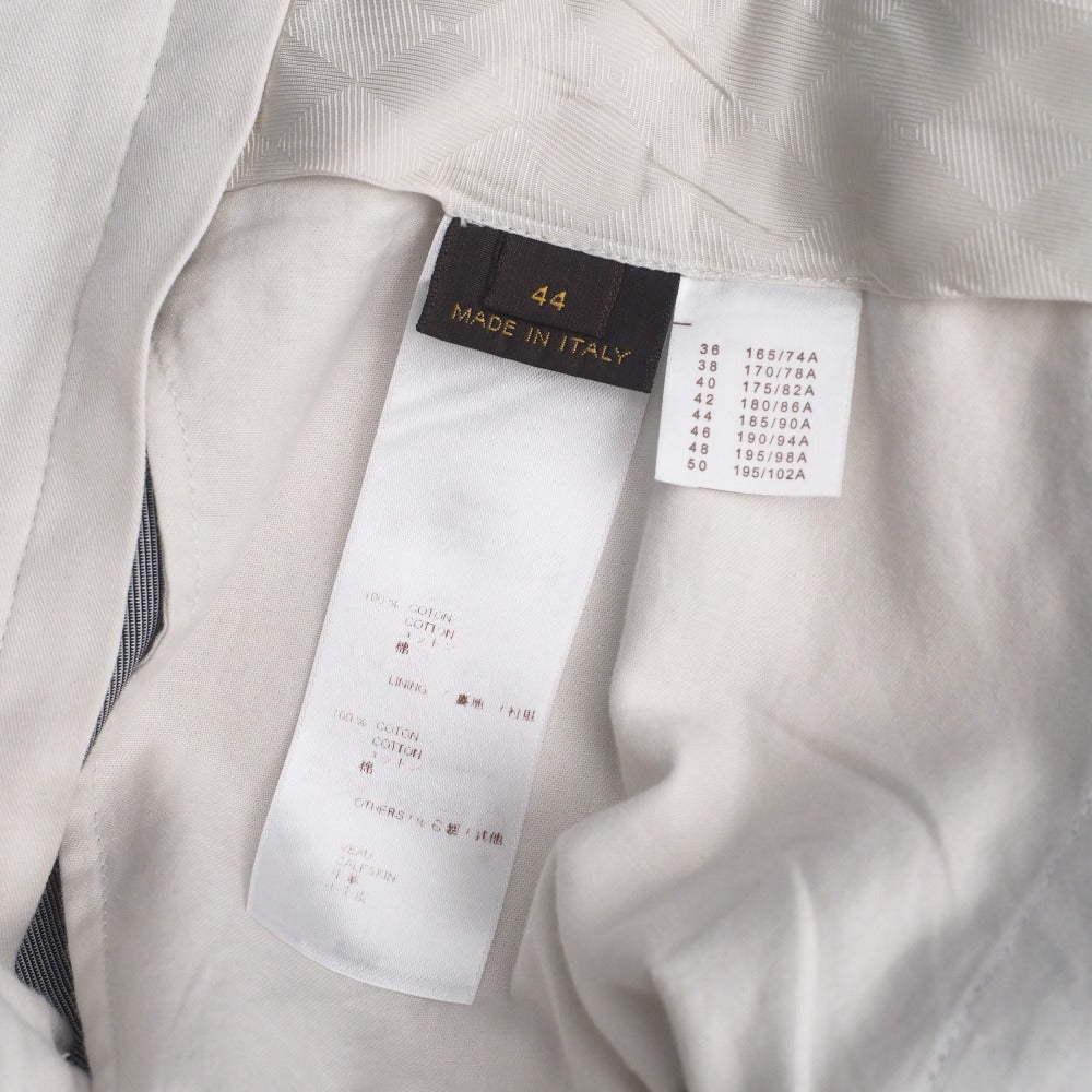 Louis Vuitton Pants Cotton Gray H1Pa23Bnh Mens 44