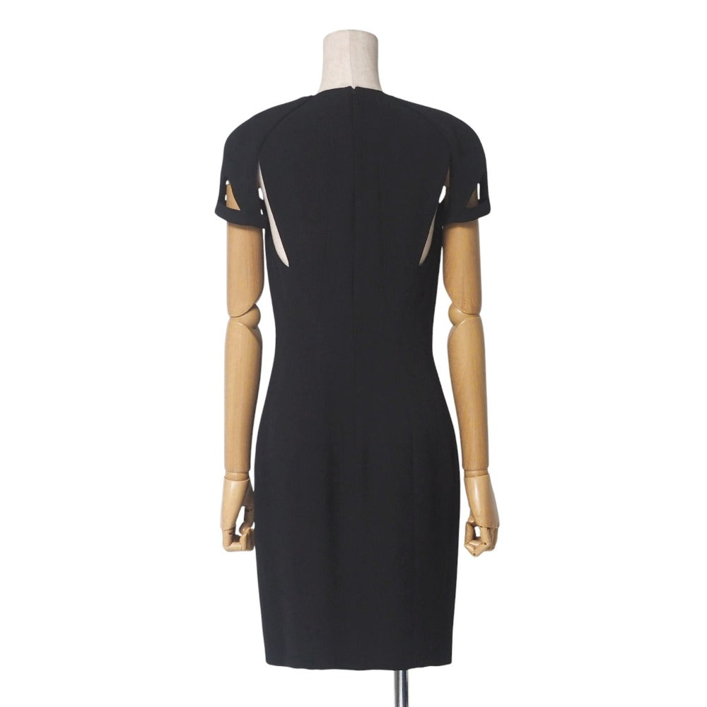 Gucci One Piece 238271 Zv197 Silk Black Women 38