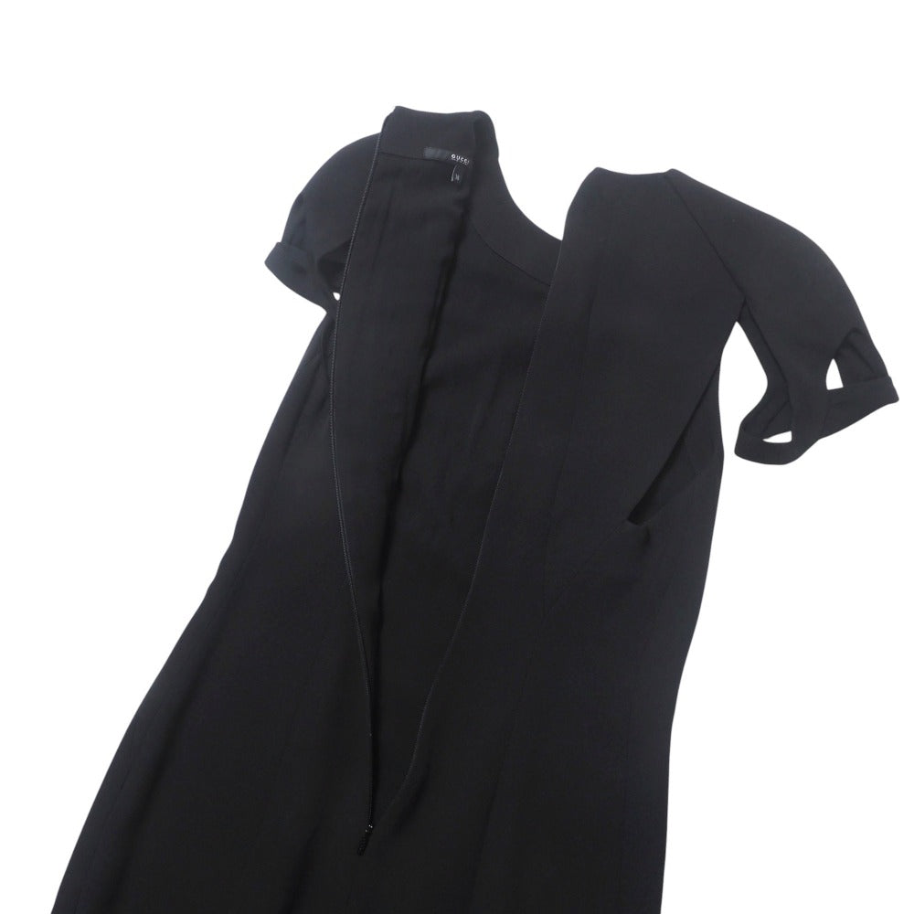 Gucci One Piece 238271 Zv197 Silk Black Women 38