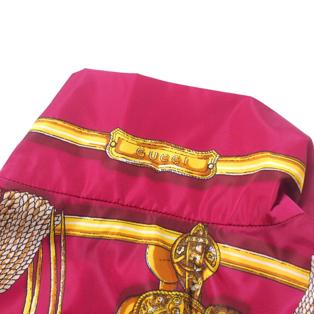 Gucci Blouson 587368 Nylon Bordeaux Mens M