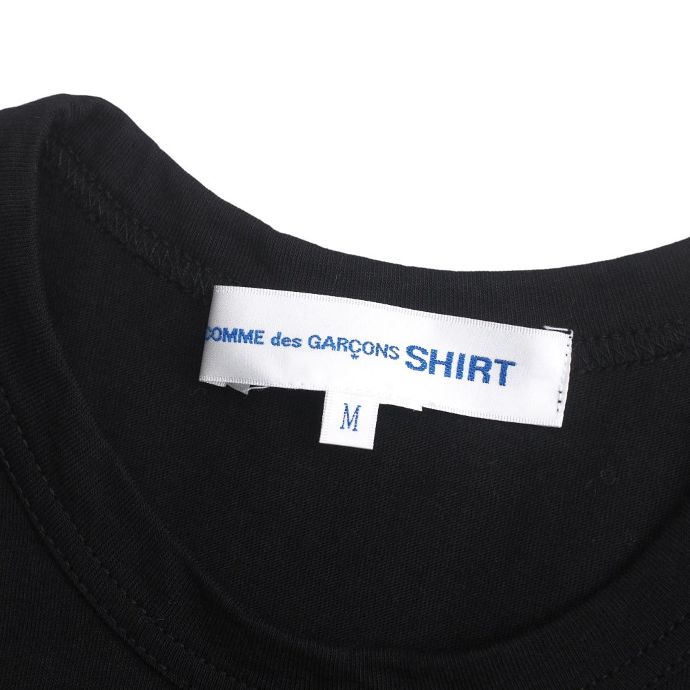 Comme Des Garcons Shirt Short Sleeve T-Shirt Cotton Black W28116 M