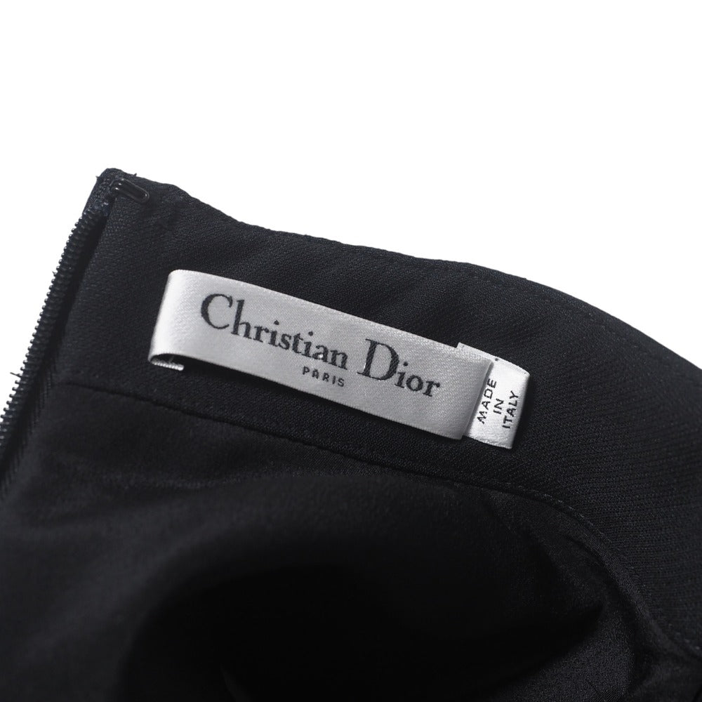 Christian Dior One Piece 111R17A1166 Wool Black Women 38
