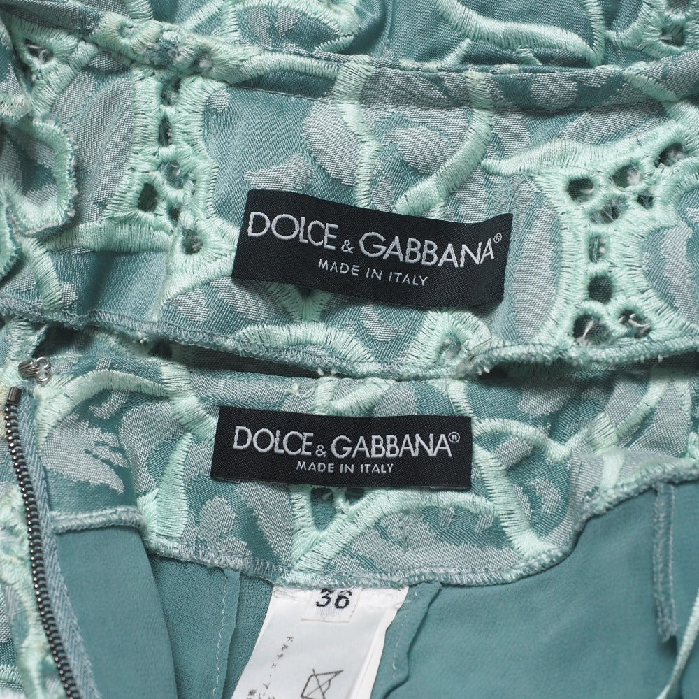 Dolce&Gabbana Suit Polyester Blue Type, Mint Green ?????/38 ????/36