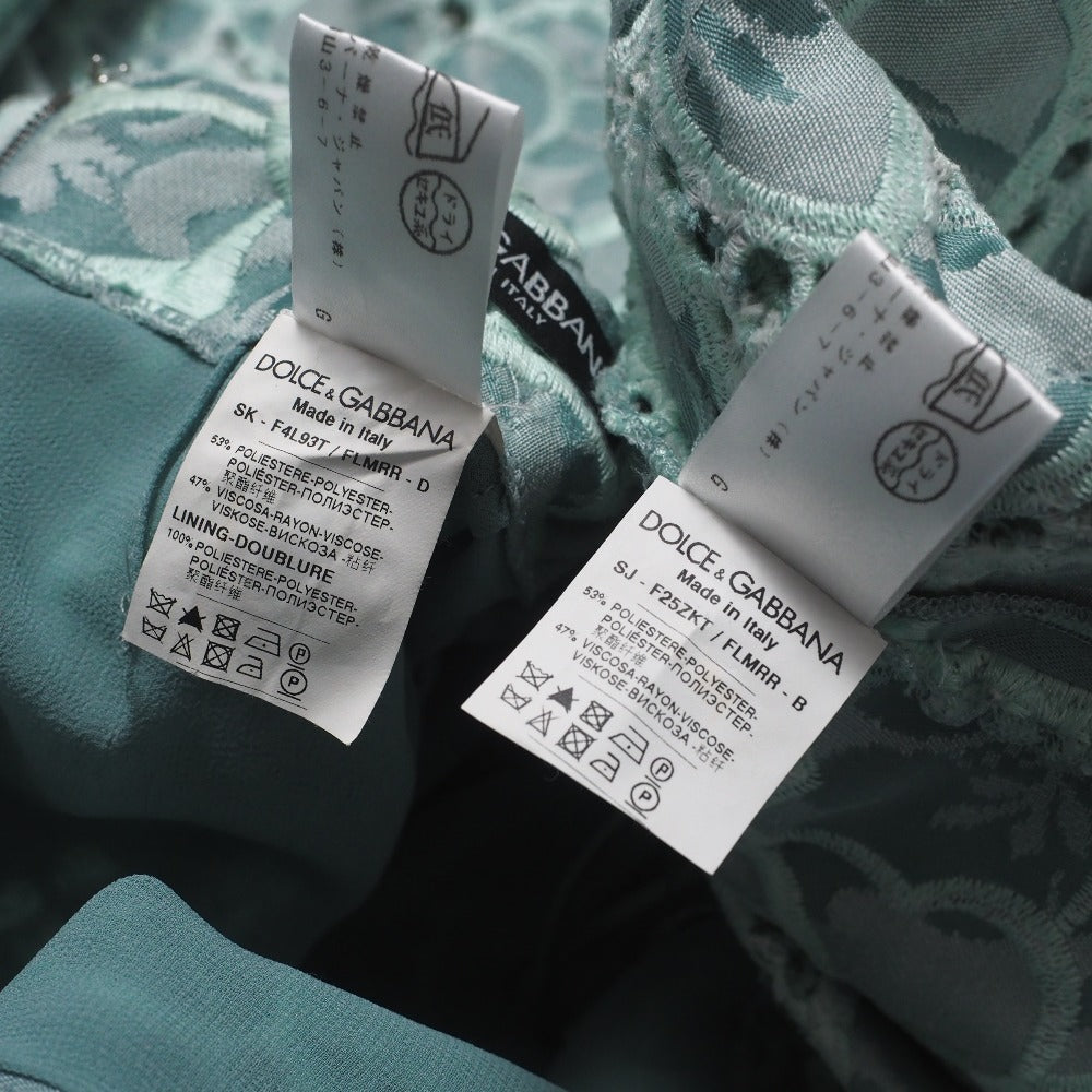 Dolce&Gabbana Suit Polyester Blue Type, Mint Green ?????/38 ????/36