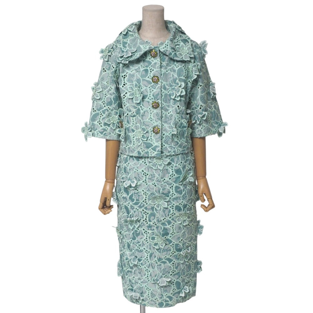 Dolce&Gabbana Suit Polyester Blue Type, Mint Green ?????/38 ????/36
