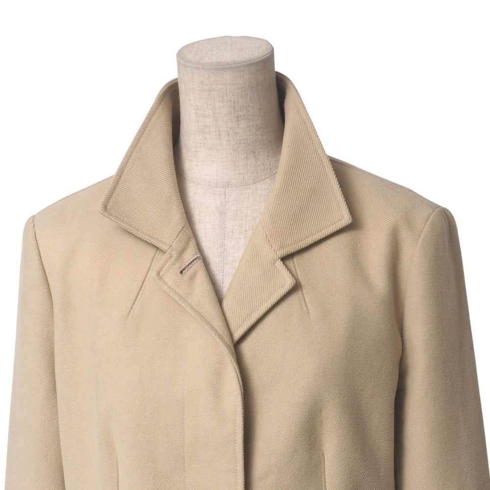 Burberry Suit Fc048-720-42/Fx086-720-42 Cotton Beige Women Jacket 42/Skirt 38