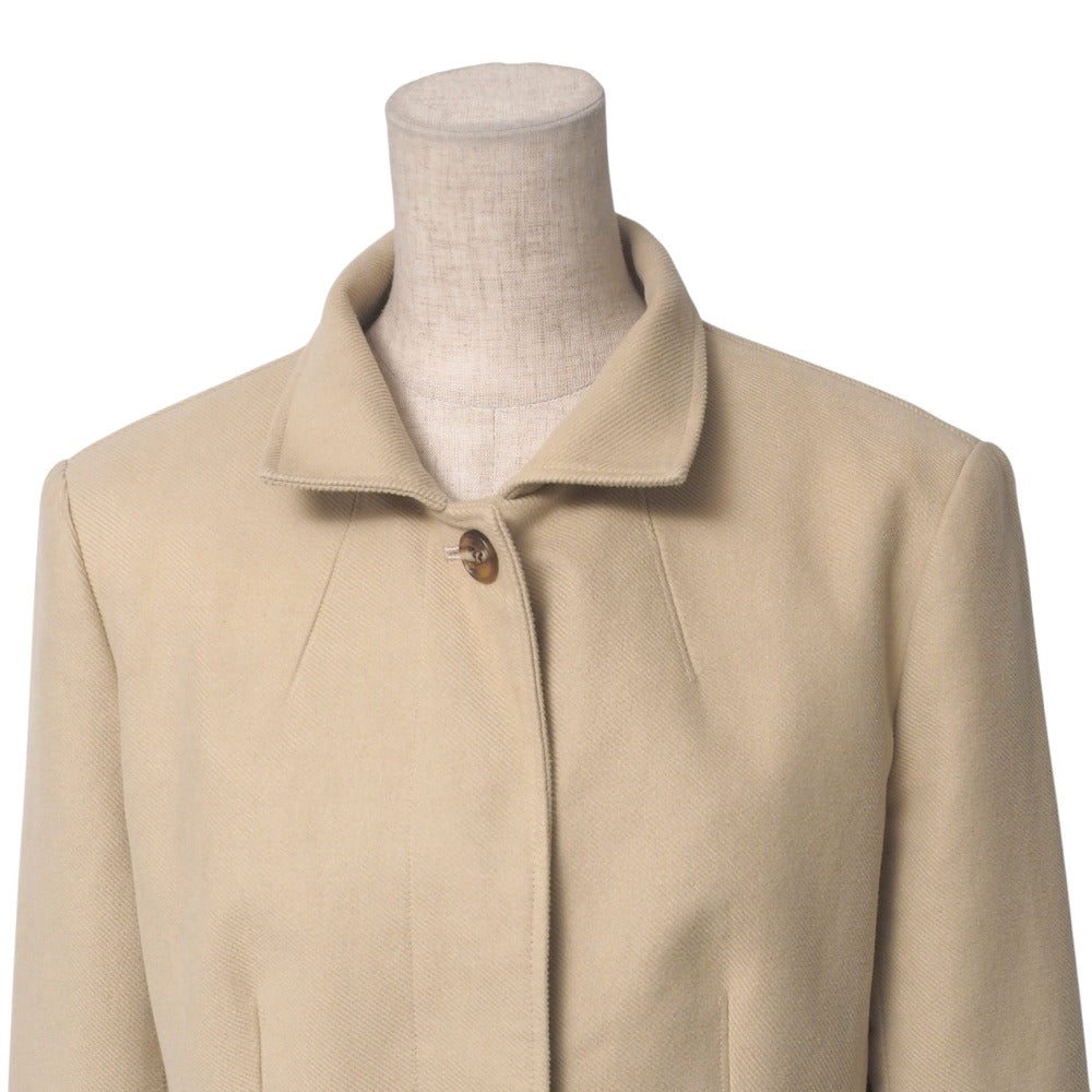 Burberry Suit Fc048-720-42/Fx086-720-42 Cotton Beige Women Jacket 42/Skirt 38