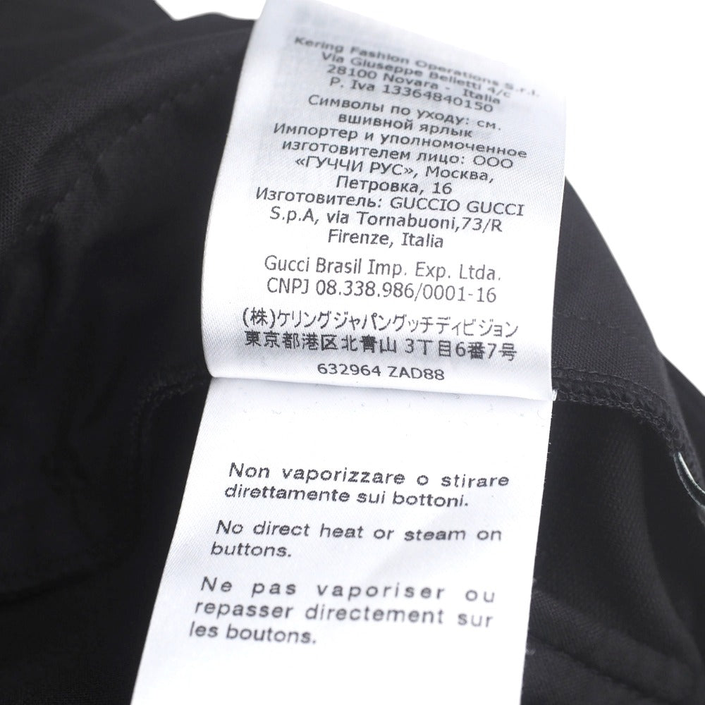 Gucci Pants 632964 Zad88 Silk Black Women 40