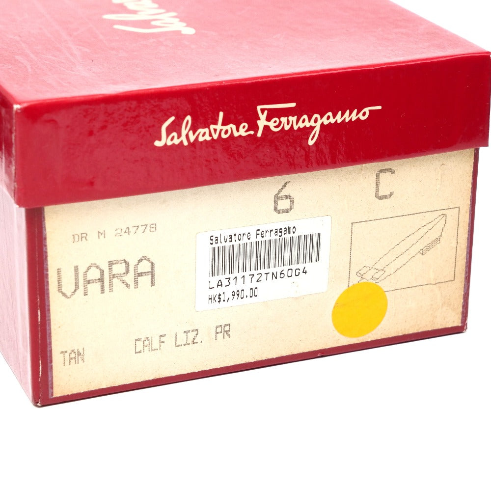 Salvatore Ferragamo Pumps Dr 24778 Leather Brown Women 6C
