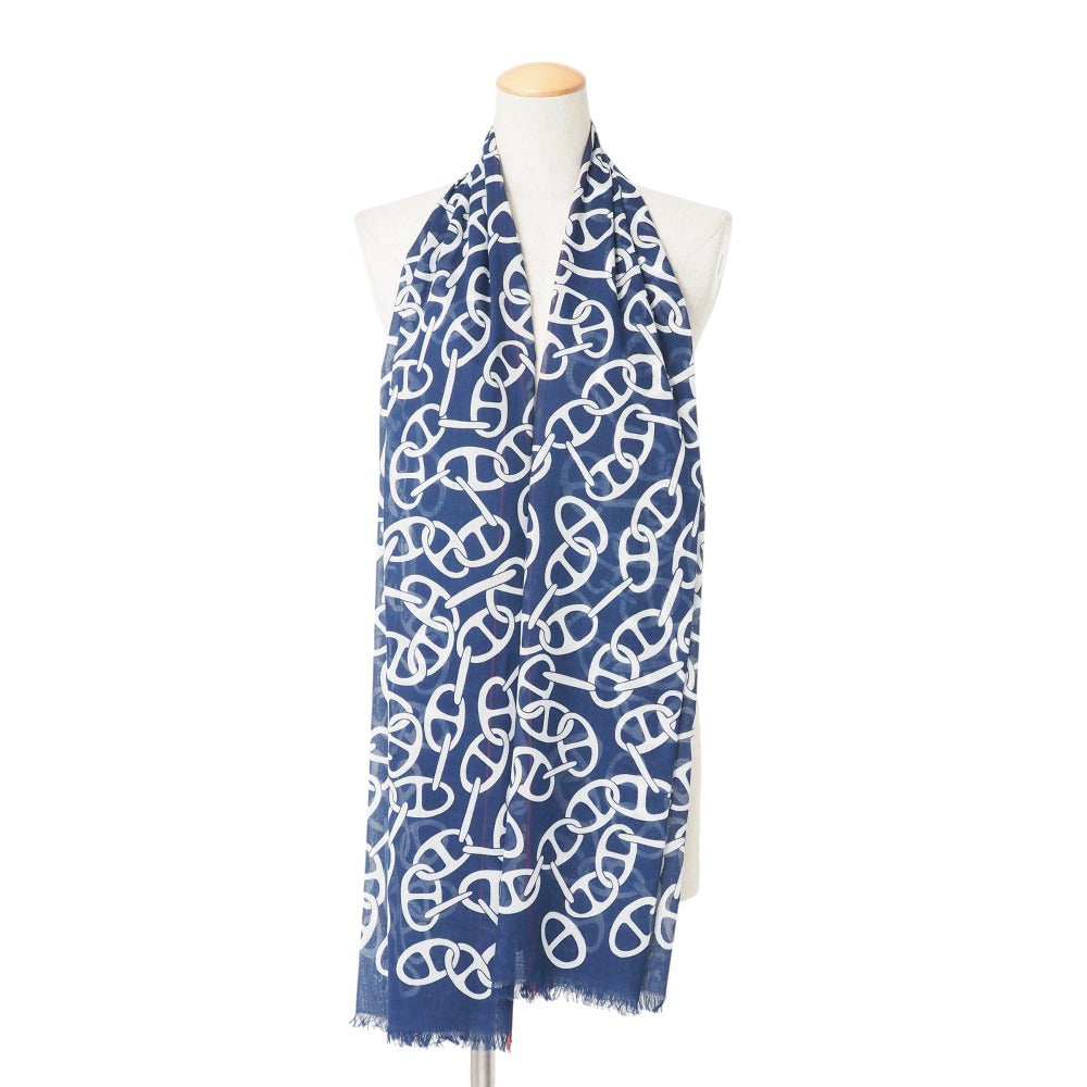 Hermes Stall ??????? Cotton Navy White