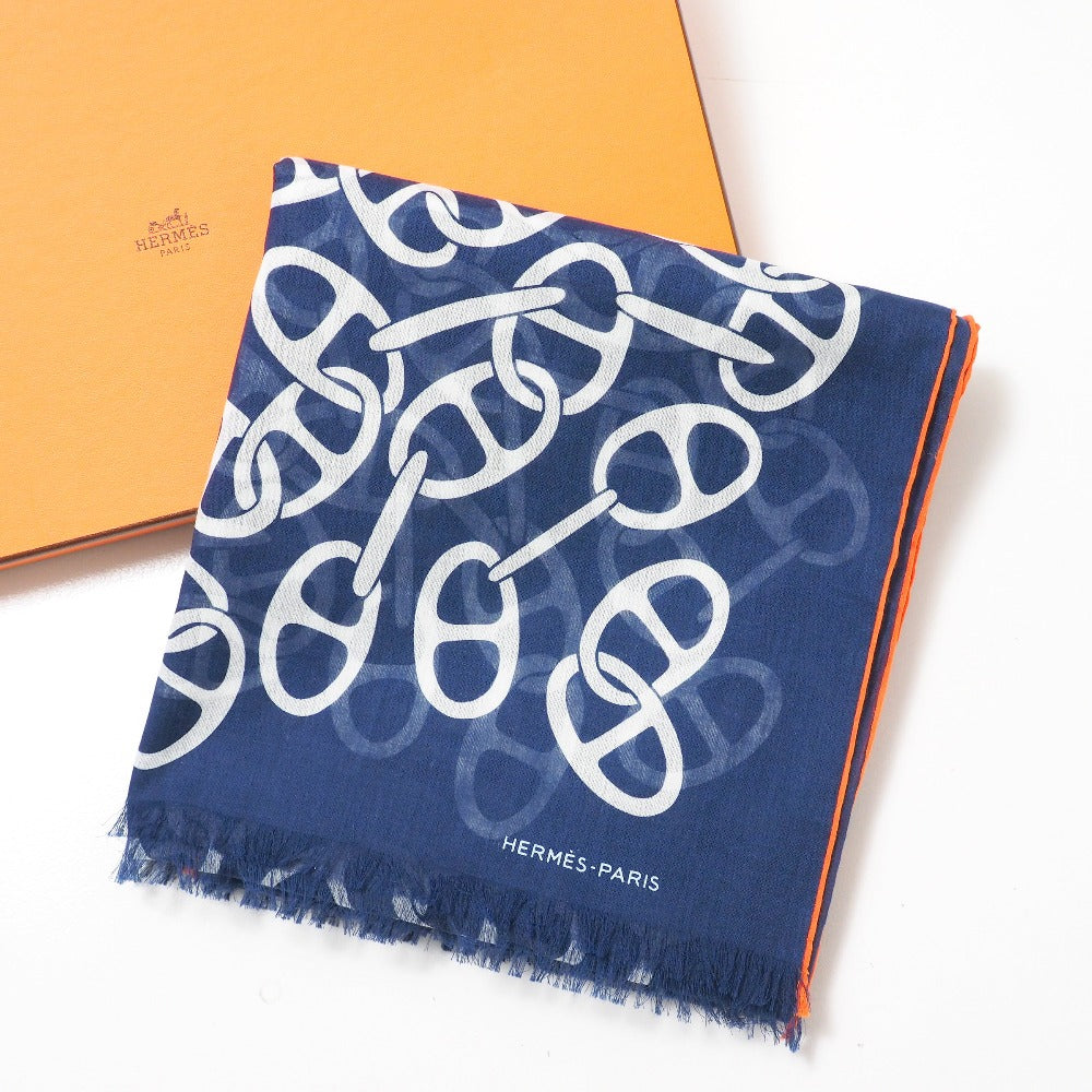Hermes Stall ??????? Cotton Navy White