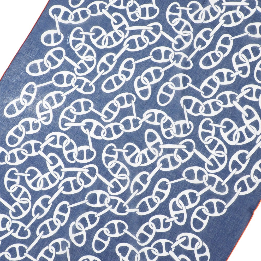 Hermes Stall ??????? Cotton Navy White