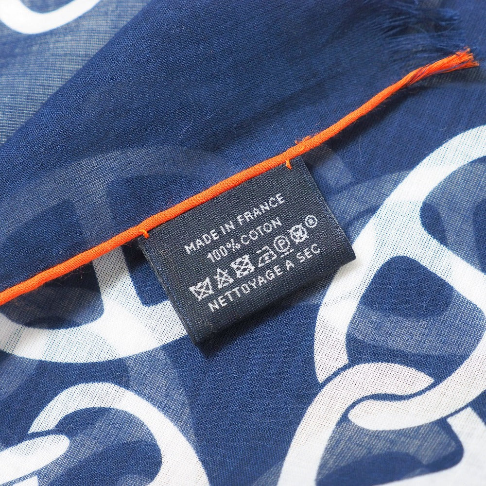 Hermes Stall ??????? Cotton Navy White