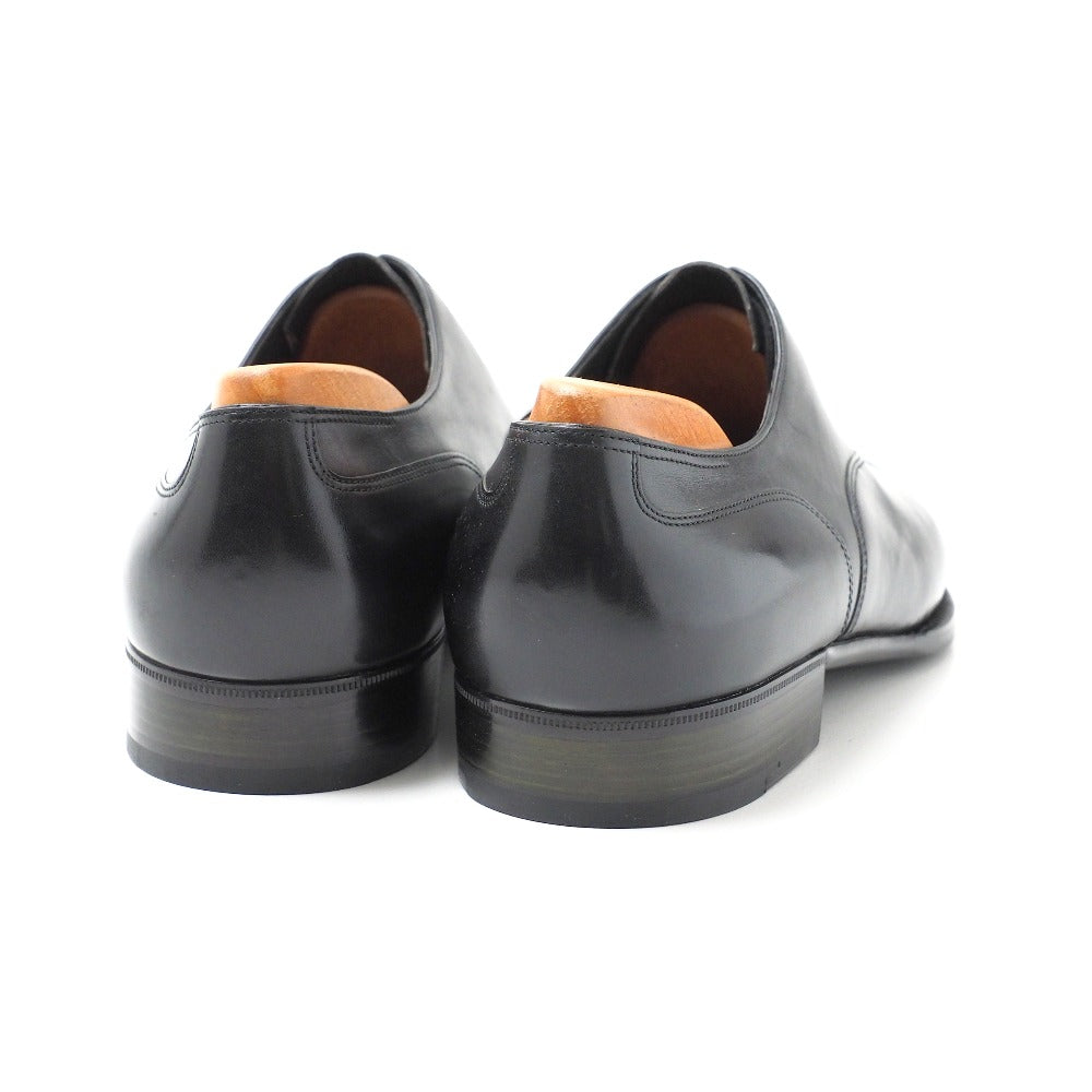 John Lobb Dress Shoes Leather Black Mens 709