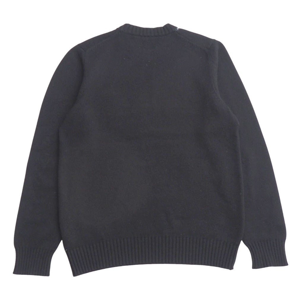 Dolce&Gabbana Knit Cashmere Black Gold Red G2043K Mens 54