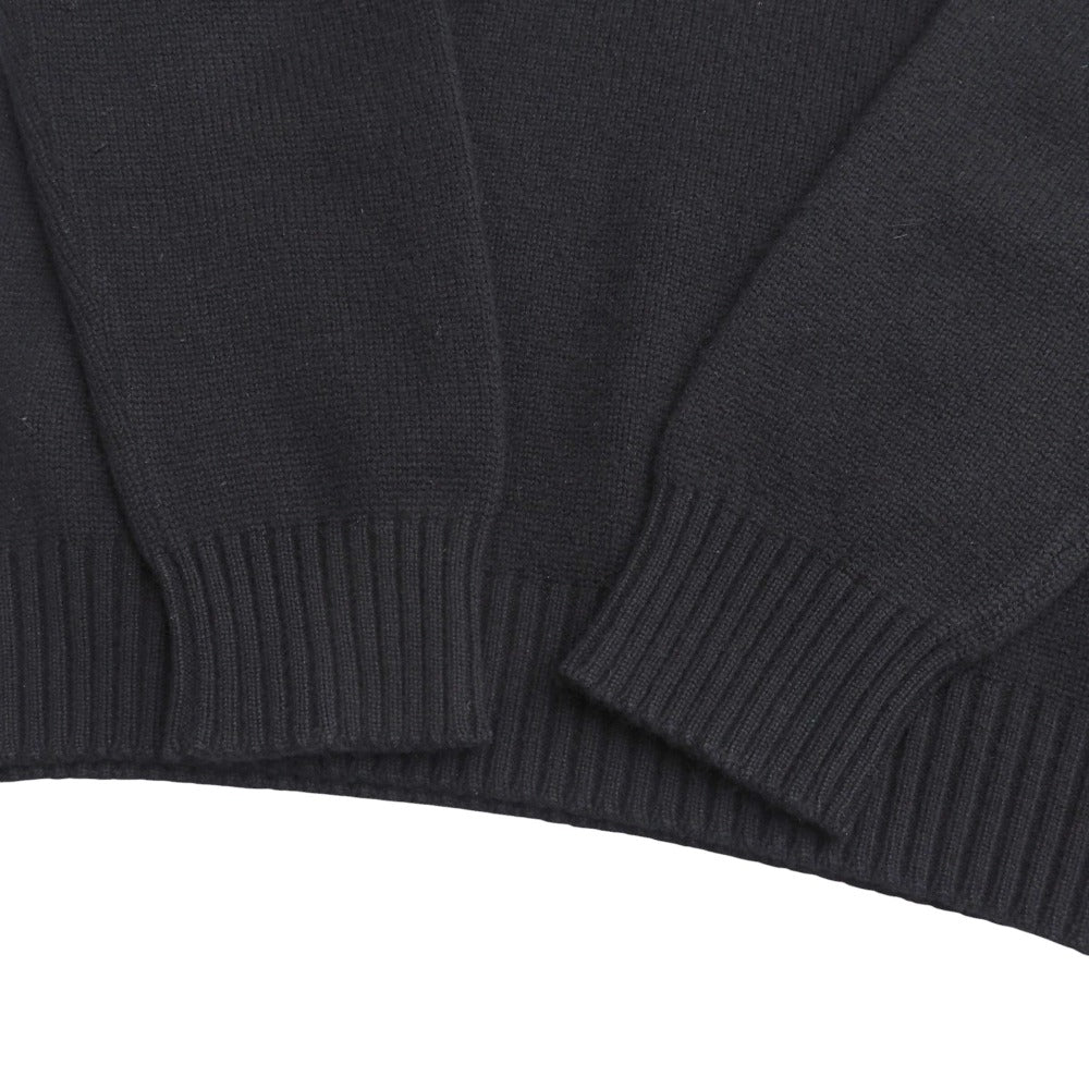 Dolce&Gabbana Knit Cashmere Black Gold Red G2043K Mens 54