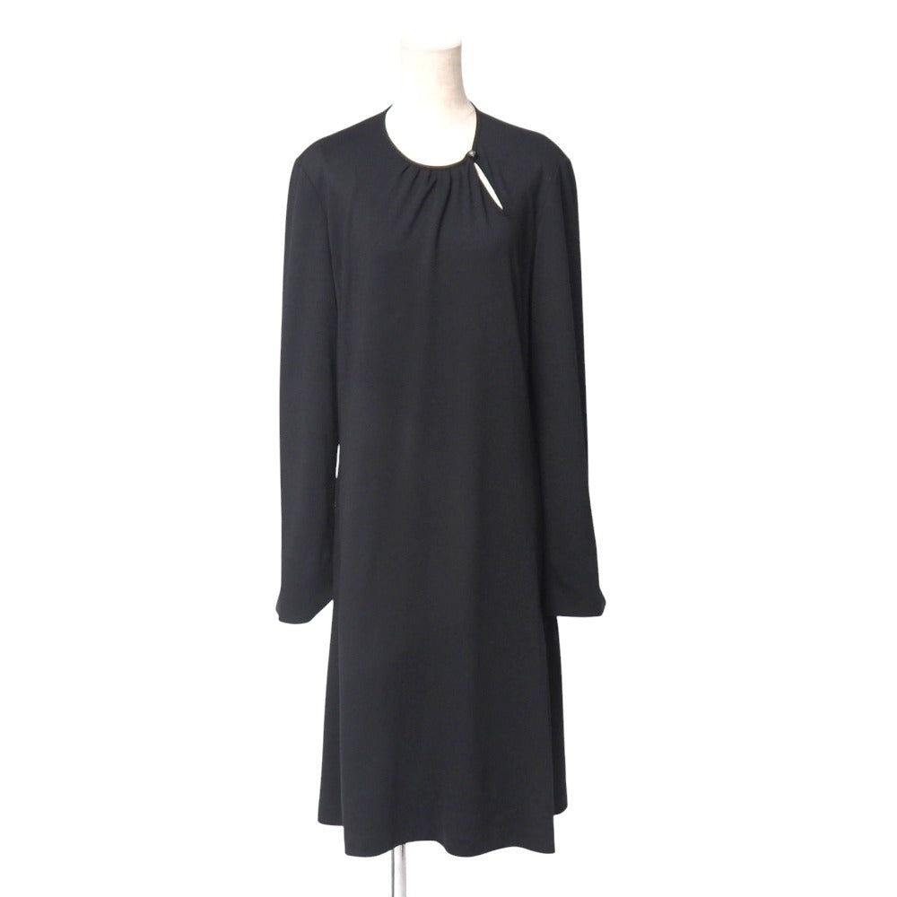 Salvatore Ferragamo One Piece Wool Black 13E317 Women 44
