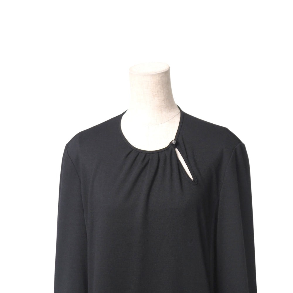 Salvatore Ferragamo One Piece Wool Black 13E317 Women 44