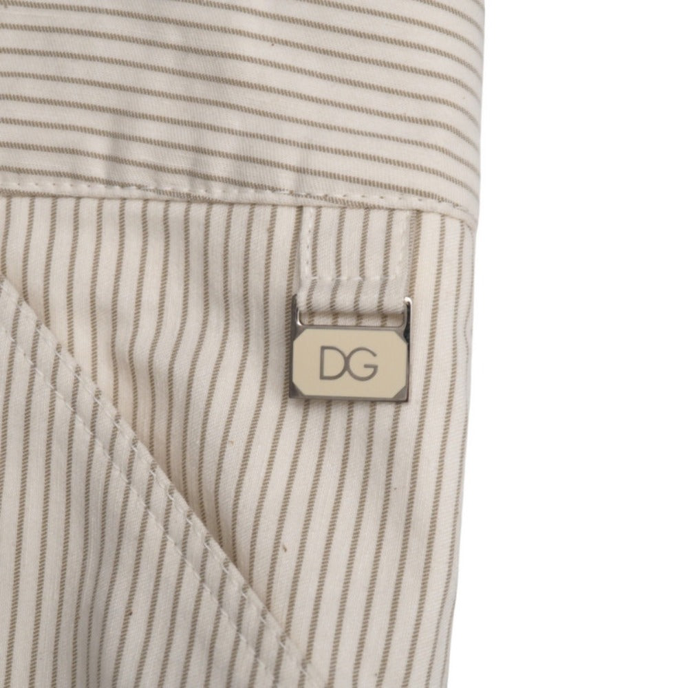 Dolce&Gabbana Wide Pants Cotton Ivorytype G3Rjct Mens 48