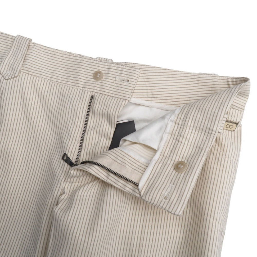Dolce&Gabbana Wide Pants Cotton Ivorytype G3Rjct Mens 48