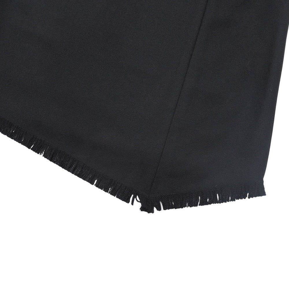 Burberry Skirt Wool Black Fx072-758 Women 38