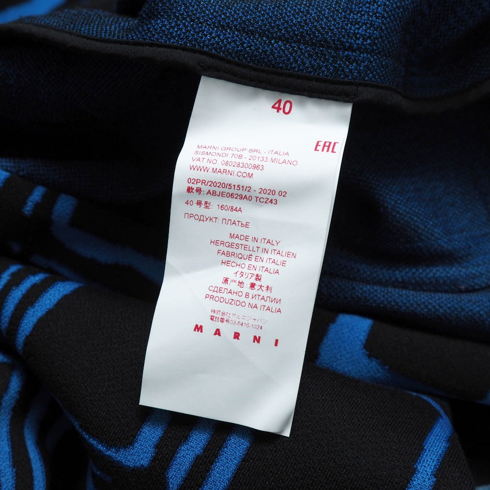 Marni One Piece Knit Blue Women 40