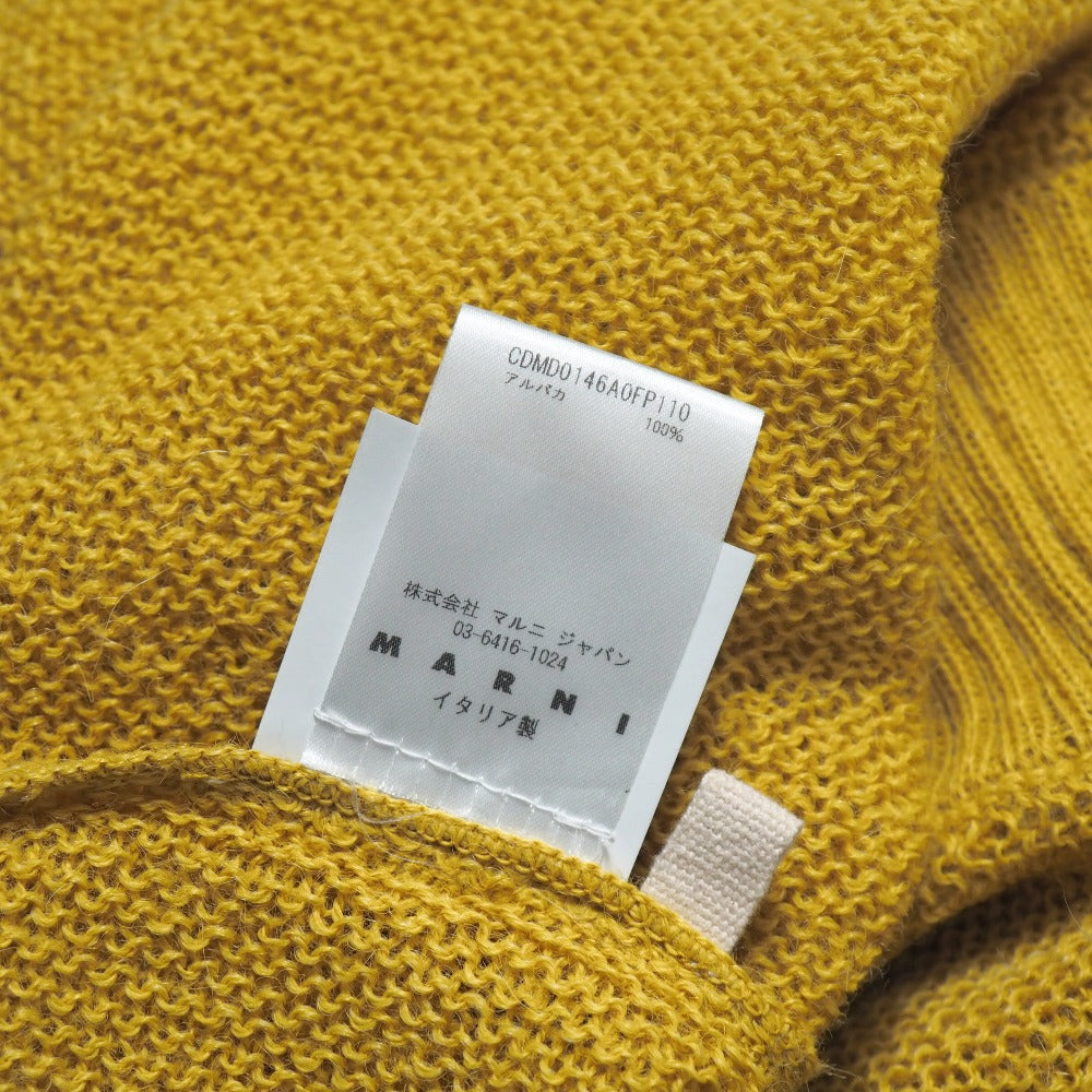 Marni Cardigan Alpaca Yellowish Women 40