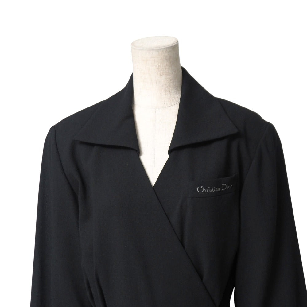 Christian Dior One Piece Wool Black Md6N90001 Women 9