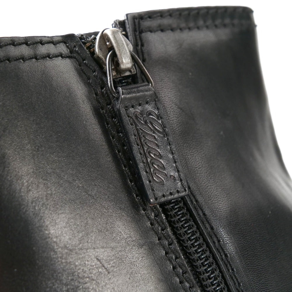 Gucci Boots Leather Black 271295 10