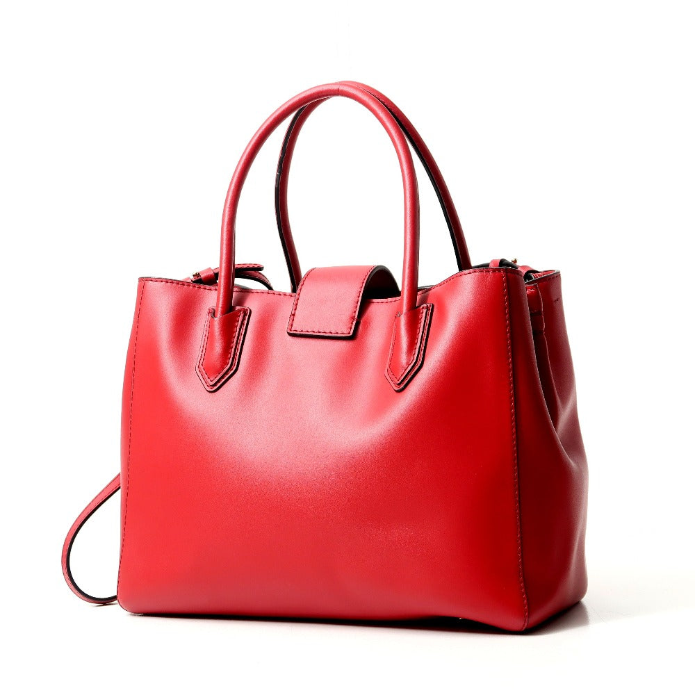 Emporio Armani Tote Bag Leather Red Type Y3D108Ydw3A80019