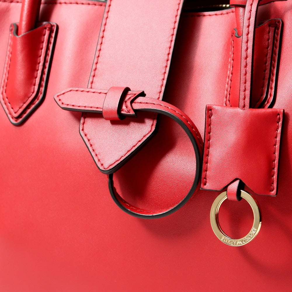 Emporio Armani Tote Bag Leather Red Type Y3D108Ydw3A80019