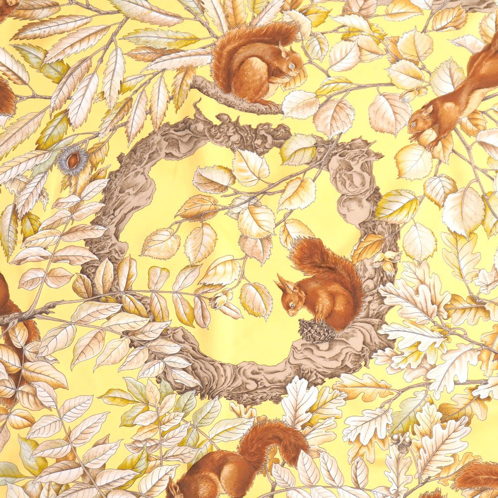 Hermes Scarf 100% Silk Multicolor Casse Noisette
