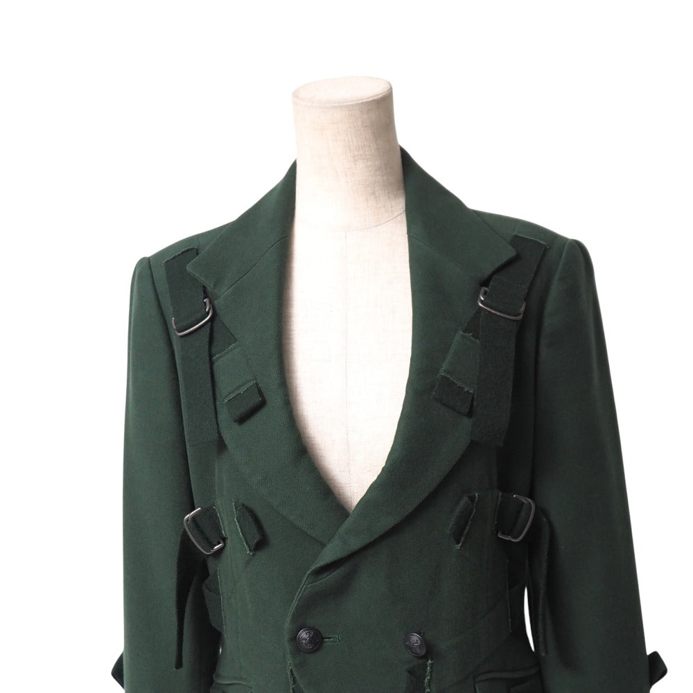 Issey Miyake Jacket 100% Cotton Green Im63Fd516 2