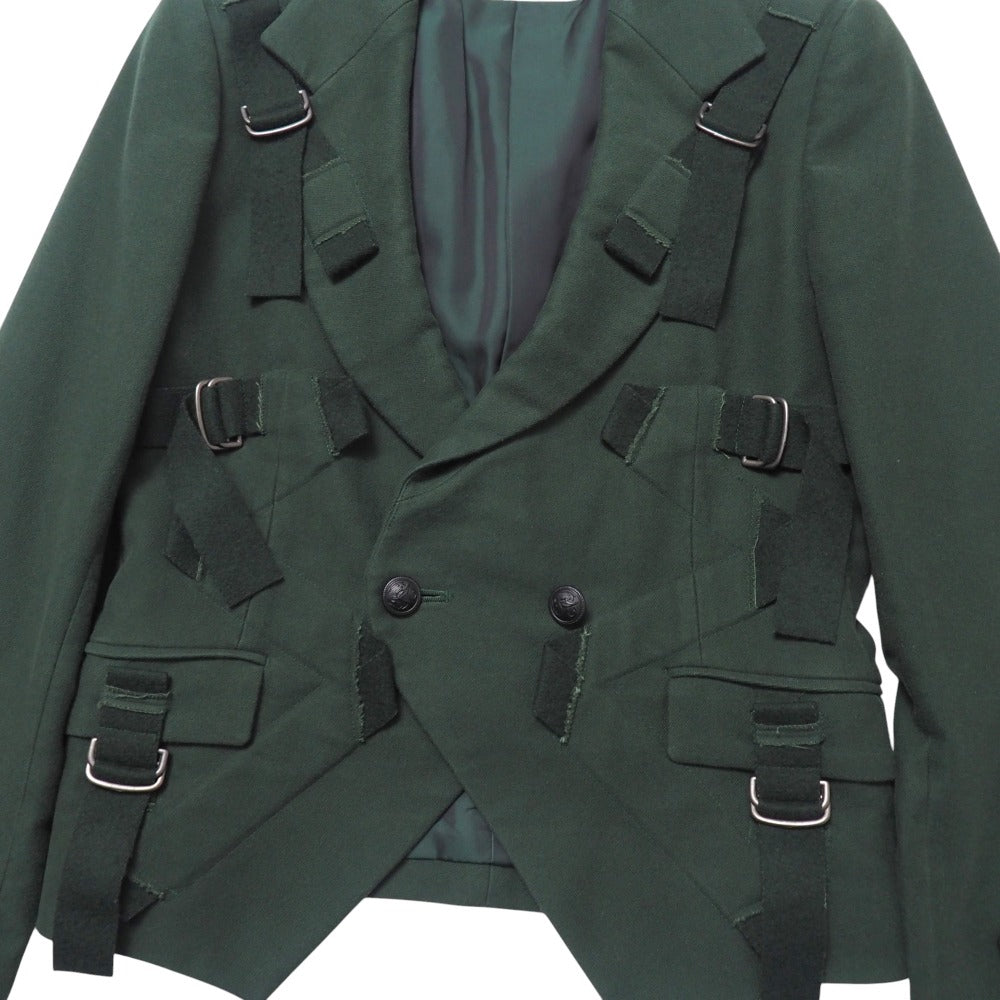 Issey Miyake Jacket 100% Cotton Green Im63Fd516 2