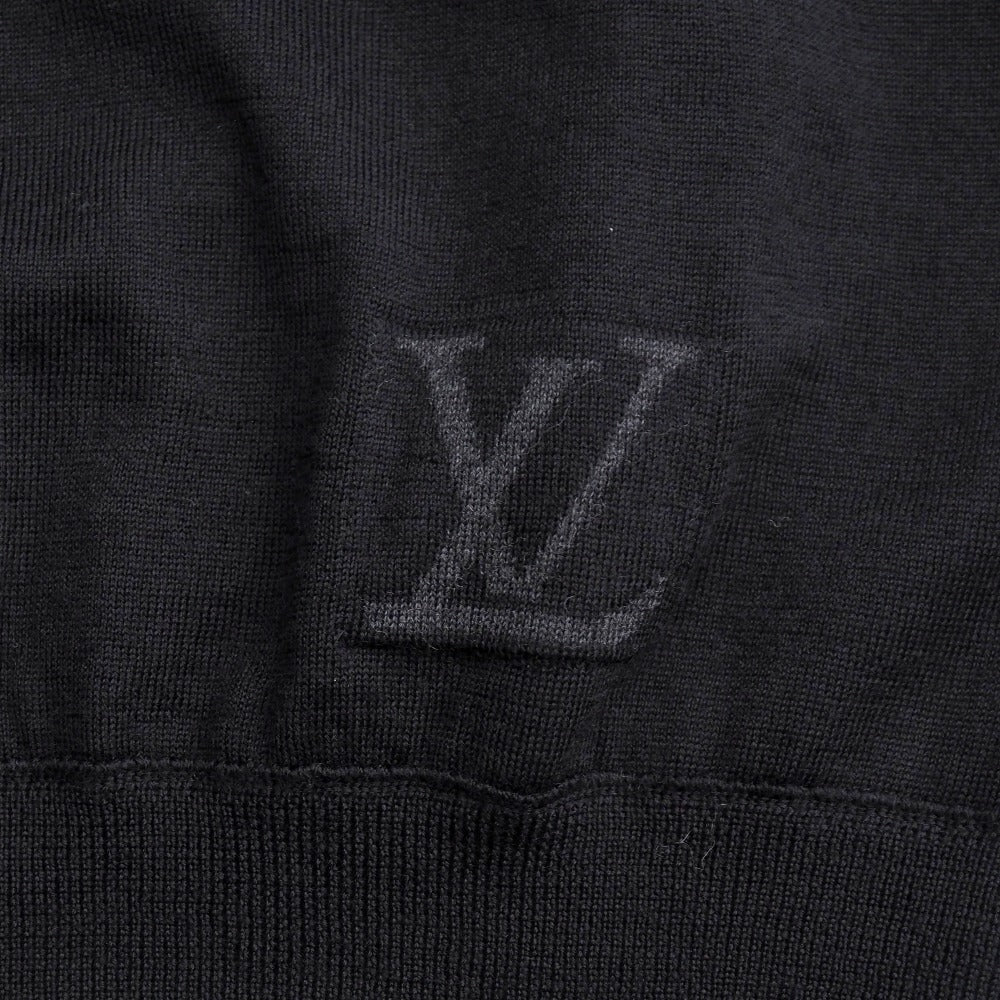 Louis Vuitton Knit Wool Black Rm092D S