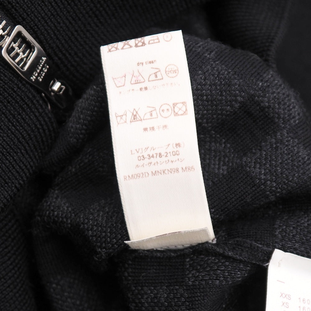 Louis Vuitton Knit Wool Black Rm092D S