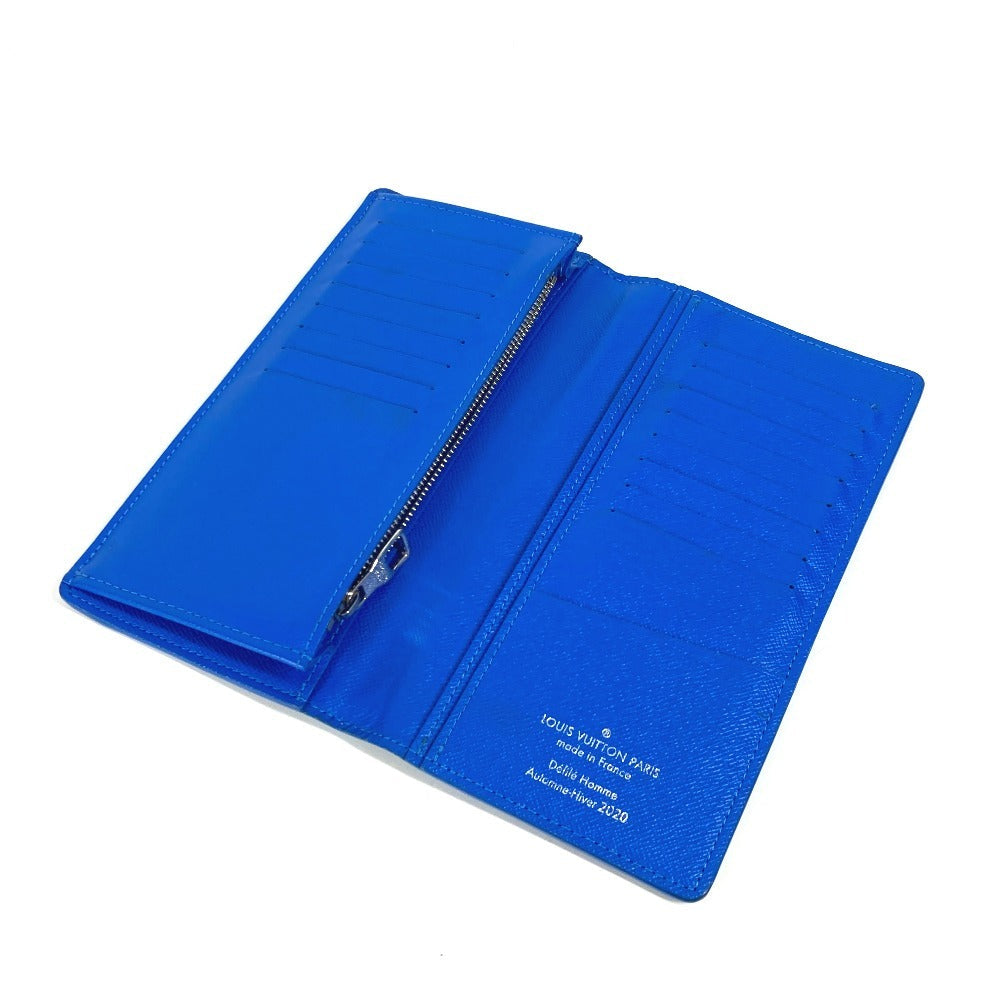 Louis Vuitton Long Wallet Purse M69680 Monogram Canvas Blue Monogram Clouds Portefeuille Braza