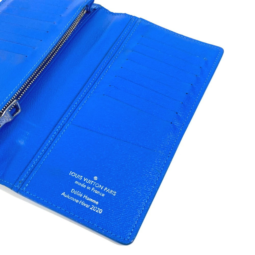 Louis Vuitton Long Wallet Purse M69680 Monogram Canvas Blue Monogram Clouds Portefeuille Braza