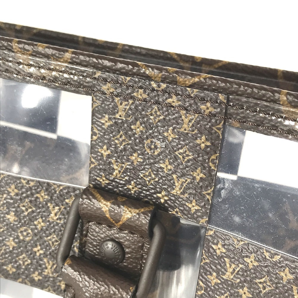Louis Vuitton Handbag M20866 Monogram Canvas, Plastics Brown Monogram Chess Sac Plat Unisex(Unisex)