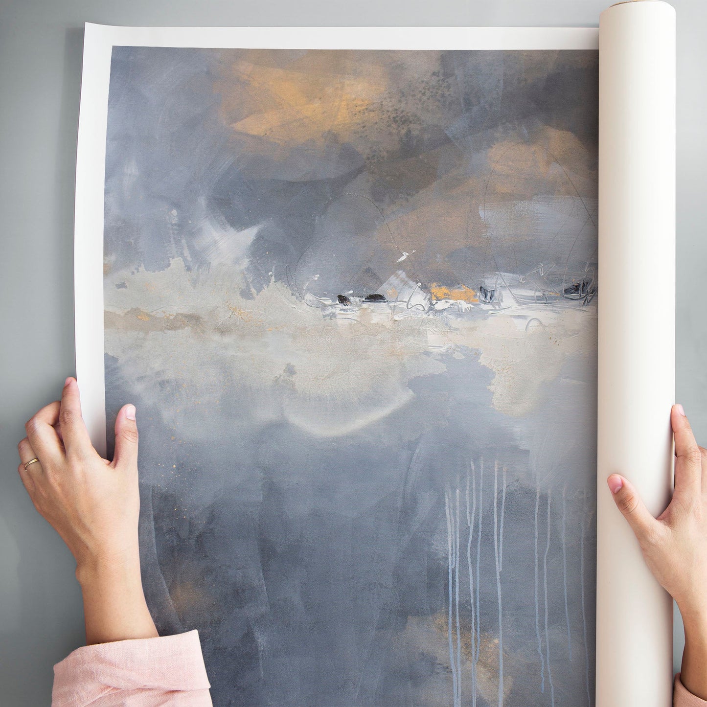 Rise To Grace - Canvas Print By Julia Contacessi
