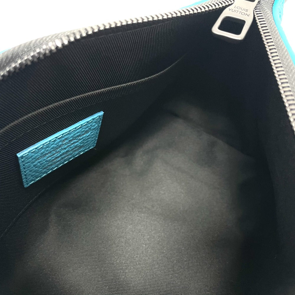 Louis Vuitton Shoulder Bag M55925 Monogram Ann Platt Leather Blue Monogram Ann Platt Triangle