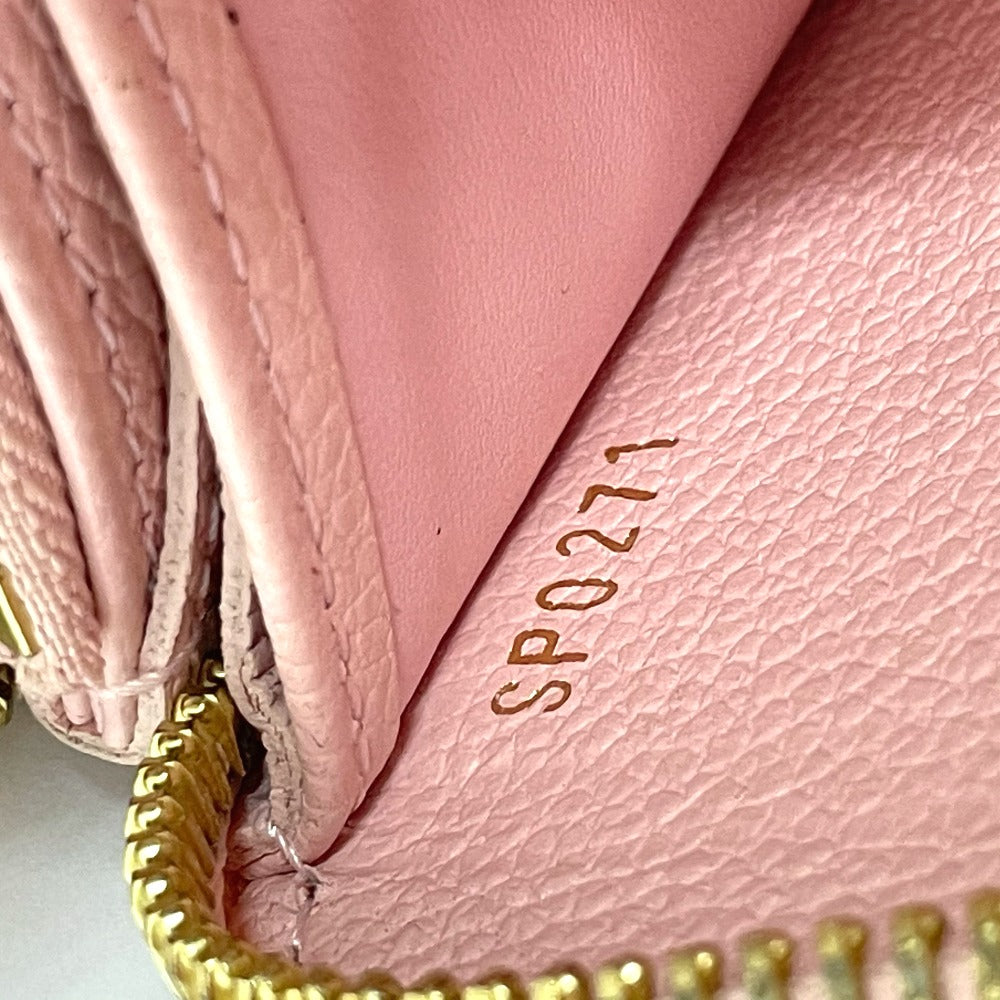 Louis Vuitton Long Wallet Purse M80403 Monogram Ann Platt Leather Pink Monogram Unplant By The Pool