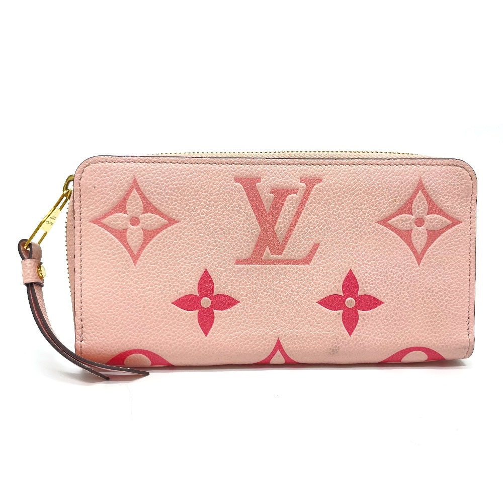 Louis Vuitton Long Wallet Purse M80403 Monogram Ann Platt Leather Pink Monogram Unplant By The Pool
