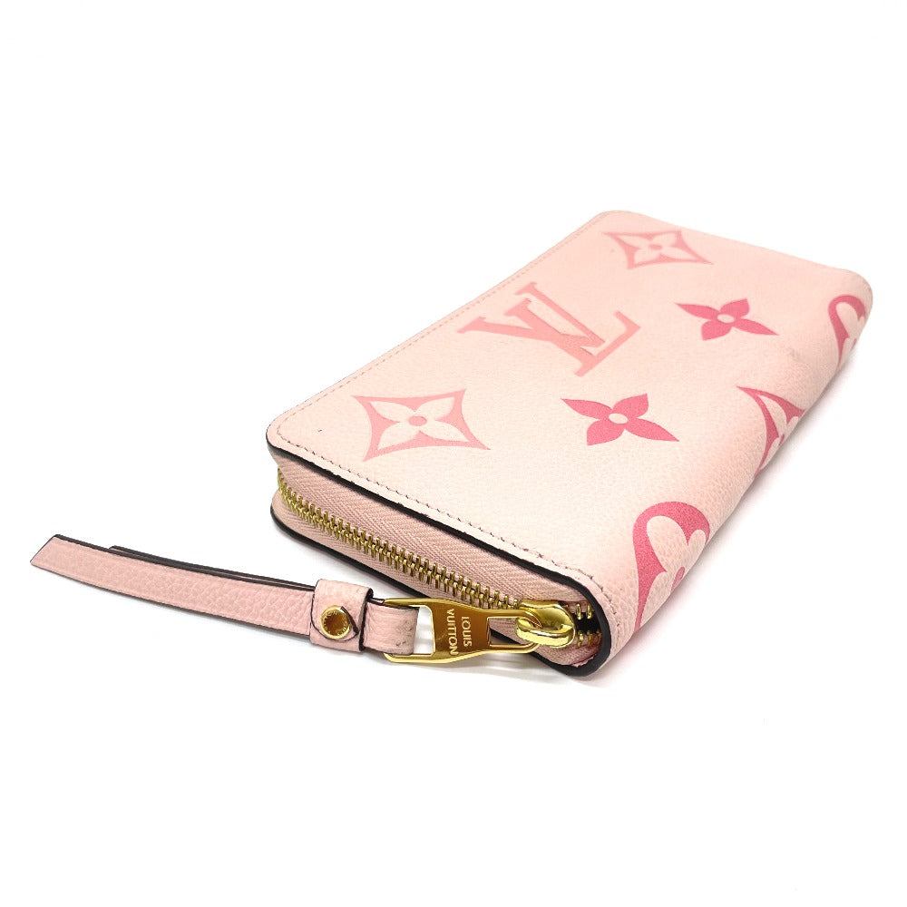 Louis Vuitton Long Wallet Purse M80403 Monogram Ann Platt Leather Pink Monogram Unplant By The Pool